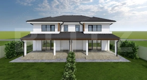 Duplex modern într-o zonă aerisită,  Teraplast Arena - pret semifinisat - imagine 4