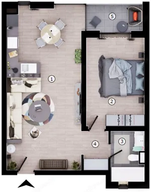 Zona LIDL Torontalului! 82.000Euro+Tva - imagine 13