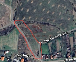 Teren investiție 3.144 mp – Moșnița Nouă, utilități aproape