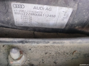 dezmembrez q5 motor 2.0 cod cglb 170 cp cod cutie lsa 6 trepte 