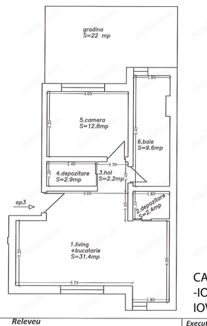 Braytim. 62 mp utili. Gradina proprie 22 mp.. 3 parcari acoperite. Nou - imagine 19