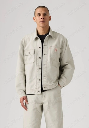 Geacă  SUNRISE TRUCKER  Levi's  Workwear, gri, oversized