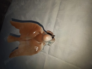 Bibelou - figurina porțelan randunica confectionat din portelan romanesc vintage