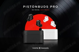 1MORE PistonBuds Pro Bluetooth 5.2 QuietMax Hybrid ANC Earbuds
