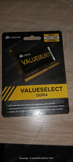 Memorie Laptop CORSAIR DDR4 CL15 2133 MHz