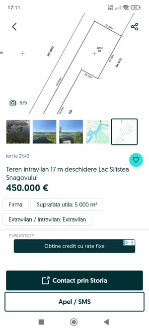 teren lac snagov  - imagine 6