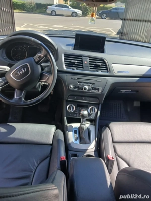 Audi Q3 2.0 TDI Quattro S-Line   140 CP   Automat   2014 - imagine 8