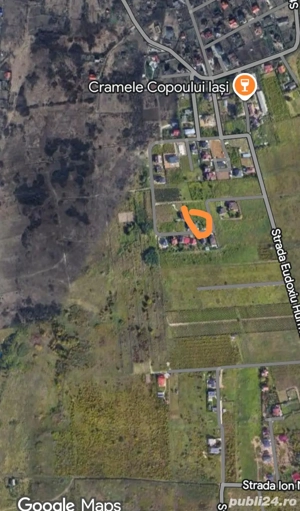 Teren de vânzare în Iași în spatele Copoului 