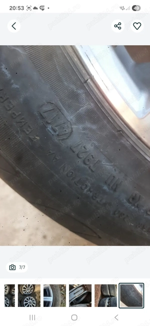 jante aliaj 5x108 r17 ford galaxi 2008 - imagine 6