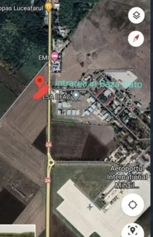 Vanzare teren intravilan vis-a-vis  aeroport Mihail Kogalniceanu