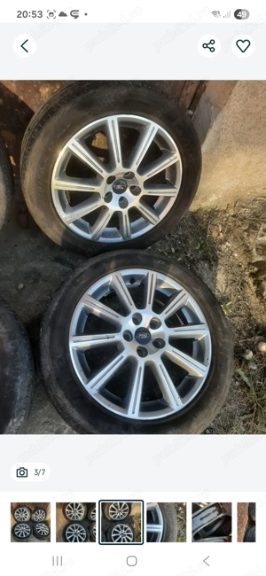 jante aliaj 5x108 r17 ford galaxi 2008 - imagine 2