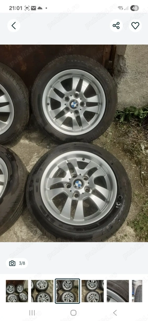 jante bmw seria 3 5x120 r16 e87,e46,e90 - imagine 2