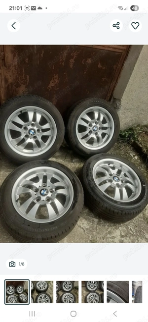 jante bmw seria 3 5x120 r16 e87,e46,e90