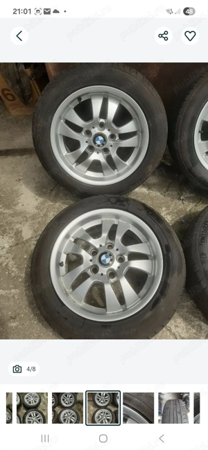 jante bmw seria 3 5x120 r16 e87,e46,e90 - imagine 4