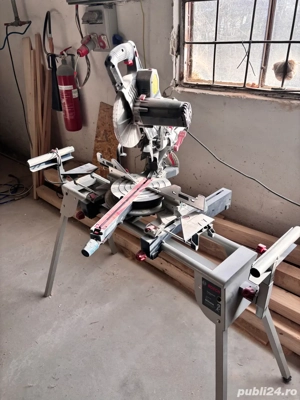 Fierăstrău circular radial cu masă Bosch GTA 2600   Pachet profesional complet