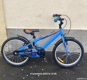 bicicleta copii 6-9 ani roti de 20" folosita foarte putin 