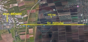 Teren 650mp Sacele / Strada Venus  - Gata de Construit | 0% COMISION! - imagine 5