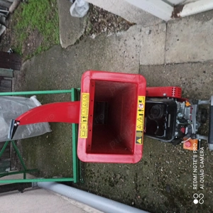 Mașina de tocat crengi resturi vegetale marca hecht  - imagine 4