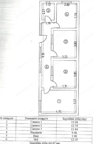 Casa 3 camere situata in Valul lui Traian, Str. Calea Dobrogei - imagine 2