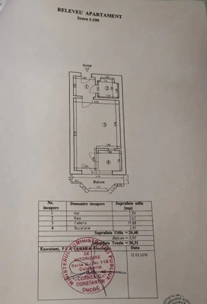 Vânzare garsonieră confort 1 – Târgu Jiu, zona Artego – str. Ciocârlău - imagine 2  Vânzare garsonieră confort 1 – Târgu Jiu, zona Artego – str. Ciocârlău - imagine 2