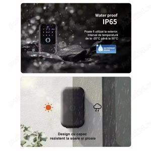 Cutie smart tip lacat, seif pentru chei cu cod, amprenta, card si aplicatie TTLock - imagine 3