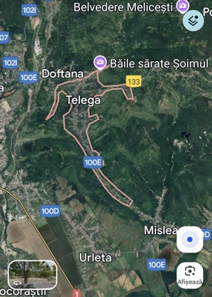 Prahova Telega 1300 mp teren intravilan