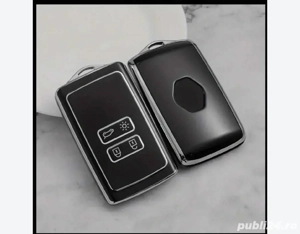 Husa silicon cartela Renault Logan 3, Duster, Talisman, Kadjar, Espace