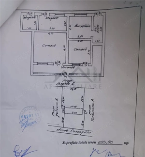 Manta Rosie TEREN 700mp CASA BATRANEASCA 65mp la 200m de bld. Poitiers - imagine 4