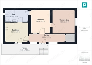 Casă 2 camere la DN7 în Odvoş - imagine 6