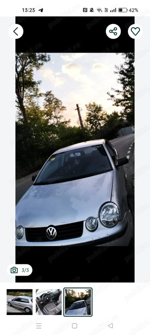 Vând VOLKSWAGEN POLO in stare tehnică Defectă  - imagine 3