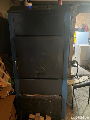 Cazan,Centrala lemne Vision Romstal 115 - imagine 5