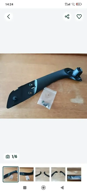 Maner interior portoera pentru Renaul Megane 3, Laguna, Fluence - imagine 3