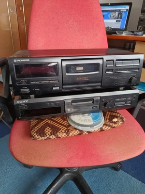 Minidisc Sony MDS-JE330   Deck Pioneer CT-S250
