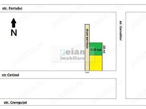 Domnesti - Str Cetinei, 718 Mp Intravilan, Deschidere 28, Utilitati  - imagine 3