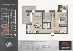 3 Camere Ideal Familie -7 minute metrou N.Teclu - imagine 2