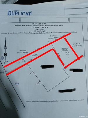 Teren de vânzare Calea Moldovei Nr 260 Lilieci