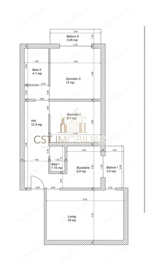 Apartament 3 camere decomandat – Zona Soarelui, - imagine 7