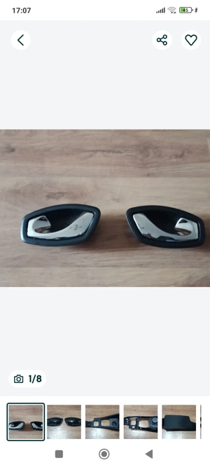 Manere interioare pentru actionarea portierelor pentru Renault Megan 3