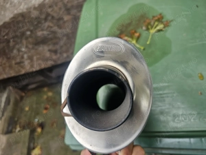 Toba scurta carbon, Giannelli, prindere in 3 suruburi pt Honda, Yamaha, Suzuki, Kawasaki - imagine 3