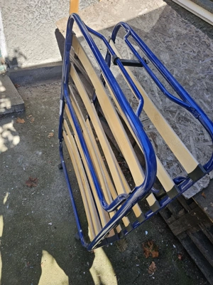 Vand 2 paturi pliabile fara saltele - imagine 3