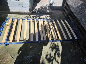 Vand 2 paturi pliabile fara saltele - imagine 5