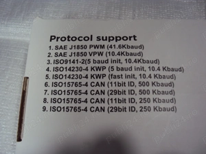 Tester Diagnoza Auto V519 OBD2 - imagine 5