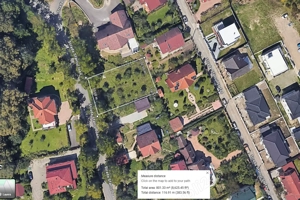 Teren intravilan 800 mp in zona cu vile de lux!