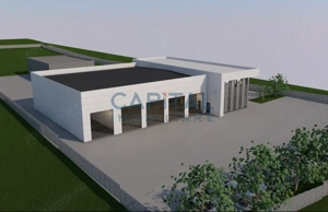 Fara comicion! Teren 10000 mp, front 60 m la DN, A/C HALA service auto, Iclod CJ - imagine 3