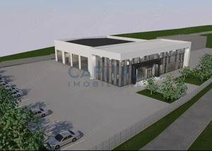 Fara comicion! Teren 10000 mp, front 60 m la DN, A/C HALA service auto, Iclod CJ - imagine 2