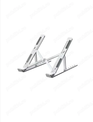 Suport laptop, reglabil, din aluminium