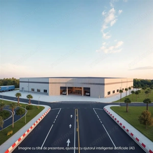 Teren industrial de inchiriat pentru parcare  langa Centura   Domnesti