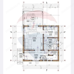 Teren 251mp cu fundatie si proiect Vladimirescu /Cartierul Tineretului - imagine 5