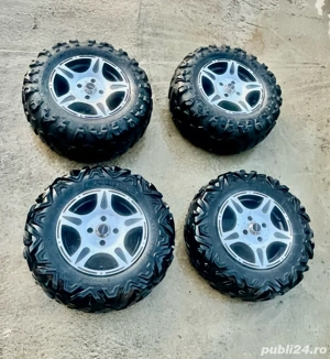 Vând 4-Roți Atv R-14 (4x110) TOPrims in 2 marimi: Anvelope CST 26-11-14, ATLAS 26-9-14 CFmoto,Linhai - imagine 2