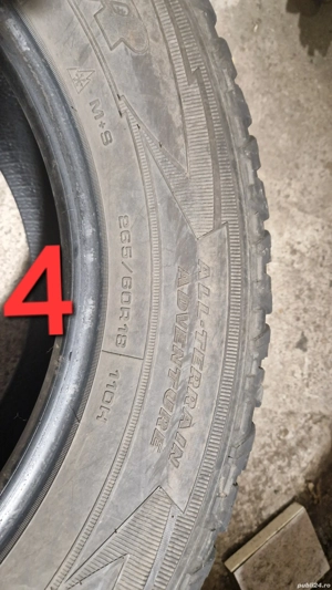 265 60 R18 110H Cauciuc M+S Iarnă Dot 4821 Una BUCATĂ Goodyear - imagine 2